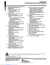 Texas Instruments TMS320C6712D User Manual