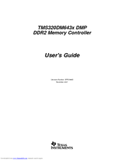 Texas Instruments TMS320DM643 User Manual