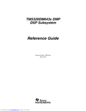 Texas Instruments TMS320DM6435Q Reference Manual