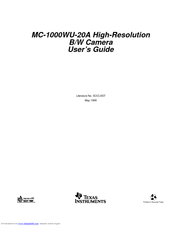 Texas Instruments MC-1000WU-20A User Manual