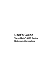 Texas Instruments TravelMate 6100 Series User Manual