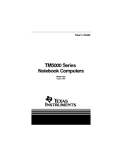 Texas Instruments TM5000SE User Manual