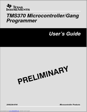 Texas Instruments TMS370 User Manual