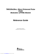 Texas Instruments TMS320x28 Enhanced Pulse Series Reference Manual