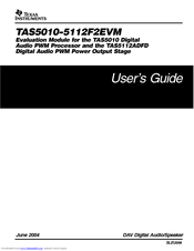 Texas Instruments TAS5010-5112F2EVM User Manual