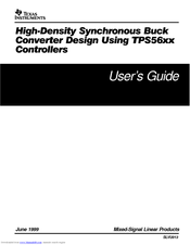 Texas Instruments SLVU013 User Manual