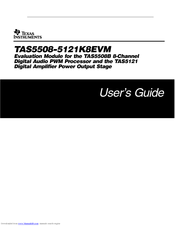 Texas Instruments TAS5121 User Manual