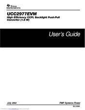 Texas Instruments UCC2977EVM User Manual