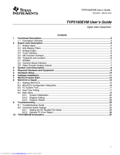 Texas Instruments TVP5146EVM User Manual