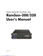 Texas Memory Systems RamSan-320 User Manual