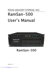 Texas Memory Systems RamSan-500 User Manual
