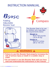 Compass B505C Instruction Manual