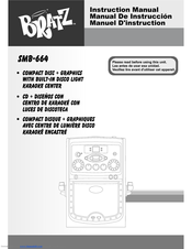 The Singing Machine BRATZ SMB-664 Instruction Manual