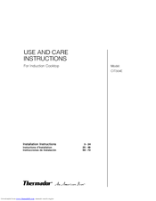 Thermador CIT304E Use And Care Instructions Manual