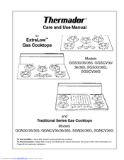 Thermador GGN30 Care And Use Manual