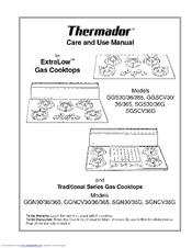 Thermador THERMADOR GGS30/36/365 Care And Use Manual