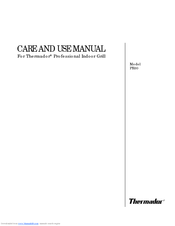 Thermador PB30 Care And Use Manual
