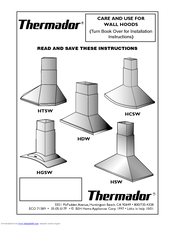 Thermador HSW Care & Use Manual