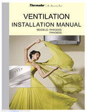 Thermador PHH36DS Installation Manual