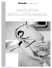 Thermador VTI1010D Installation Manual