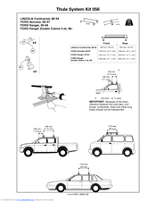 Thule 56 Mounting & Installation