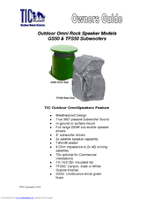 TIC TFS50 Owner's Manual