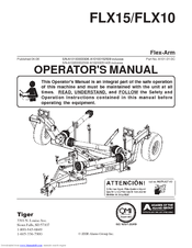 Tiger FLX10 Operator's Manual