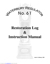 Timex Waterbury Regulator 61 Instruction Manual