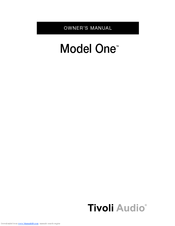 Tivoli Audio HenryKloss Owner's Manual