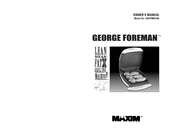 Maxim George Foreman GR26TMRCAN Owner's Manual