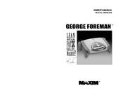 Maxim George Foreman GR38SILCAN Owner's Manual