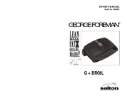 Salton George Foreman GRB48B Owner's Manual