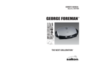 Salton George Foreman GRP4PTMR Owner's Manual