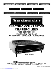 Toastmaster TECC 4224 Installation Operation & Maintenance