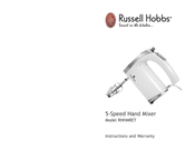 Russell Hobbs RHHMRET Instructions And Warranty
