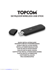 Topcom Wireless USB Stick Quick Installation Manual