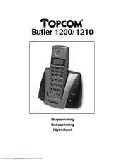 Topcom BUTLER 1200 Bruksanvisning