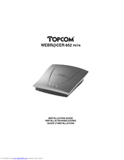 Topcom WEBR@CER 852 PSTN Installation Manual