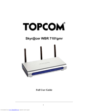 Topcom Skyr@cer WBR 7101GMR User Manual