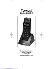 Topcom Butler 2000 C User Manual