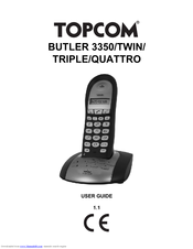 Topcom BUTLER 3350 Quattro User Manual