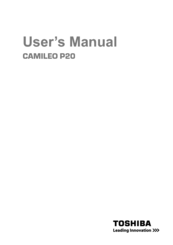 Toshiba CAMILEO P20 User Manual