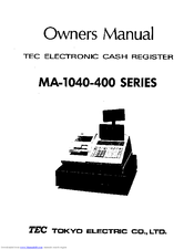 TEC TEC MA-1040-400 Series Owner's Manual
