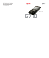 Toshiba Portege G710 User Manual
