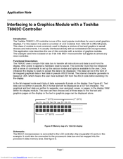 Toshiba T6963C Application Note