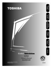 Toshiba 32A62 Owner's Manual