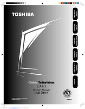 Toshiba 32AF13 Owner's Manual