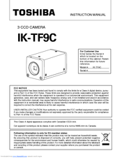 Toshiba IK-TF9C Instruction Manual