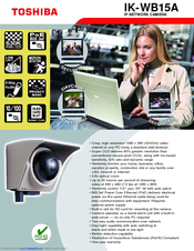 Toshiba IK-WB15A - IP Network Camera Specifications