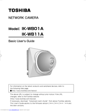 Toshiba IK-WB11A Basic User's Manual